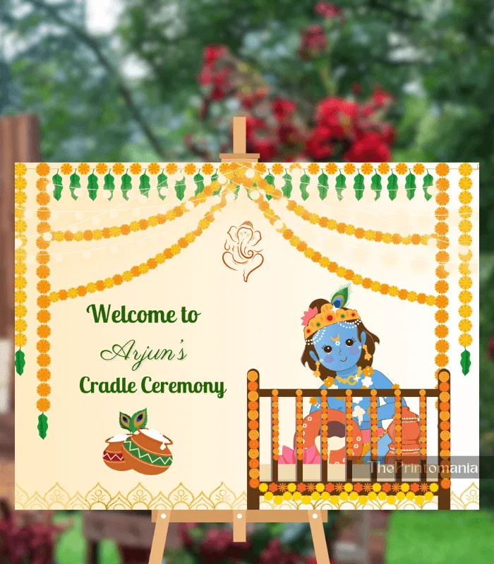 Cradle Welcome Sign Cradle Welcome Sign