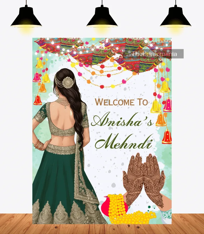 Mehendi welcome sign Mehendi welcome sign